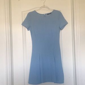 PALE BLUE SHEIN CIRCLE DRESS
